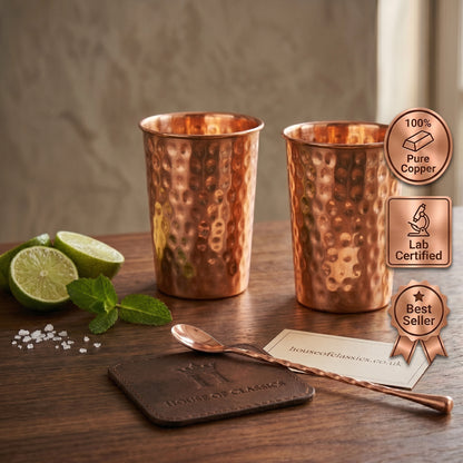 pure copper cups set